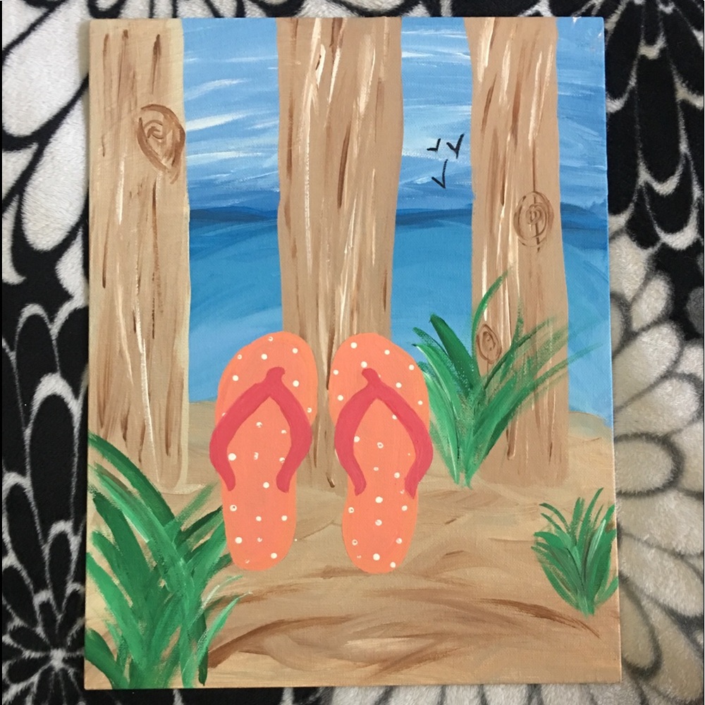 Acrylic painting